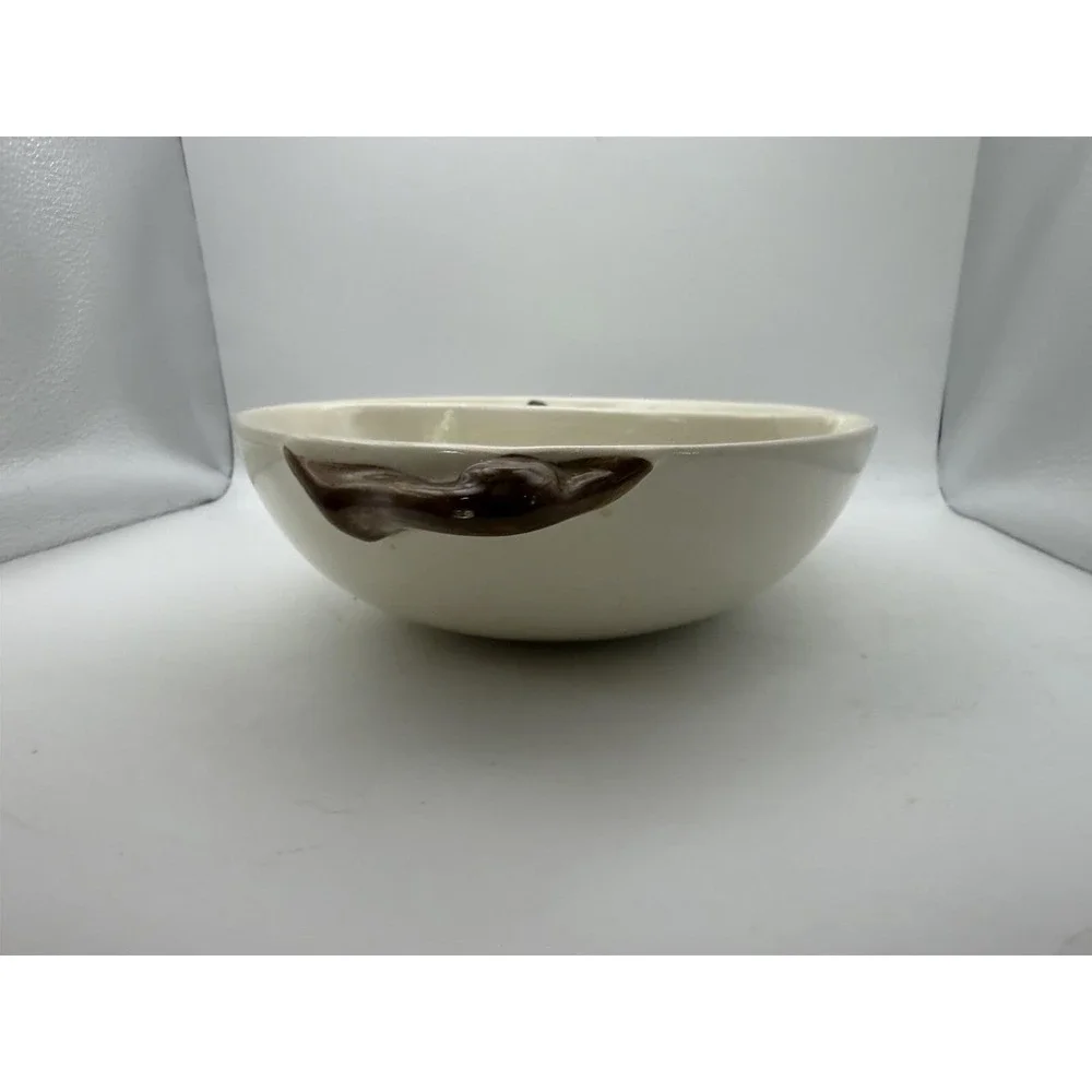 Metlox Poppytrail Homestead Provincial Divided Serving Bowl Ivy California USA